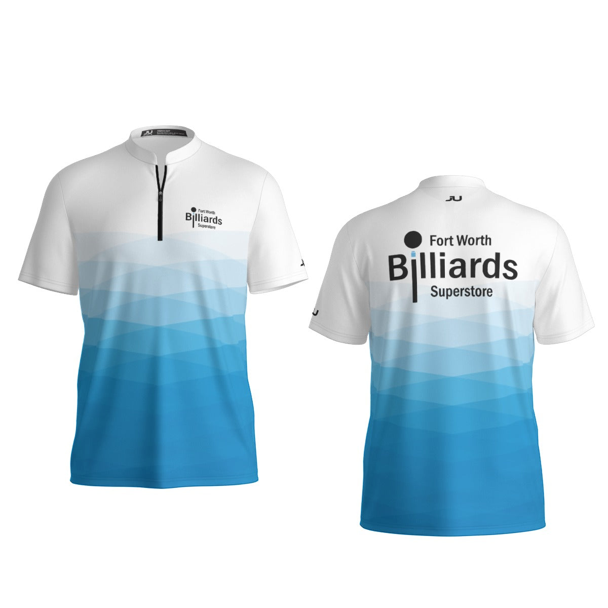 Fort Worth Billiards Men's Sports Collar Jersey