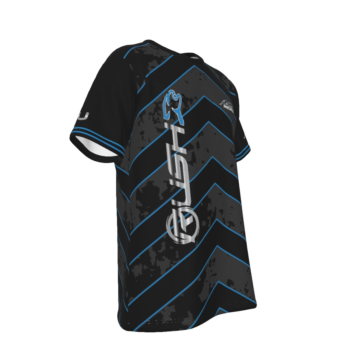 Rush Men's O Neck Tee (Blue)