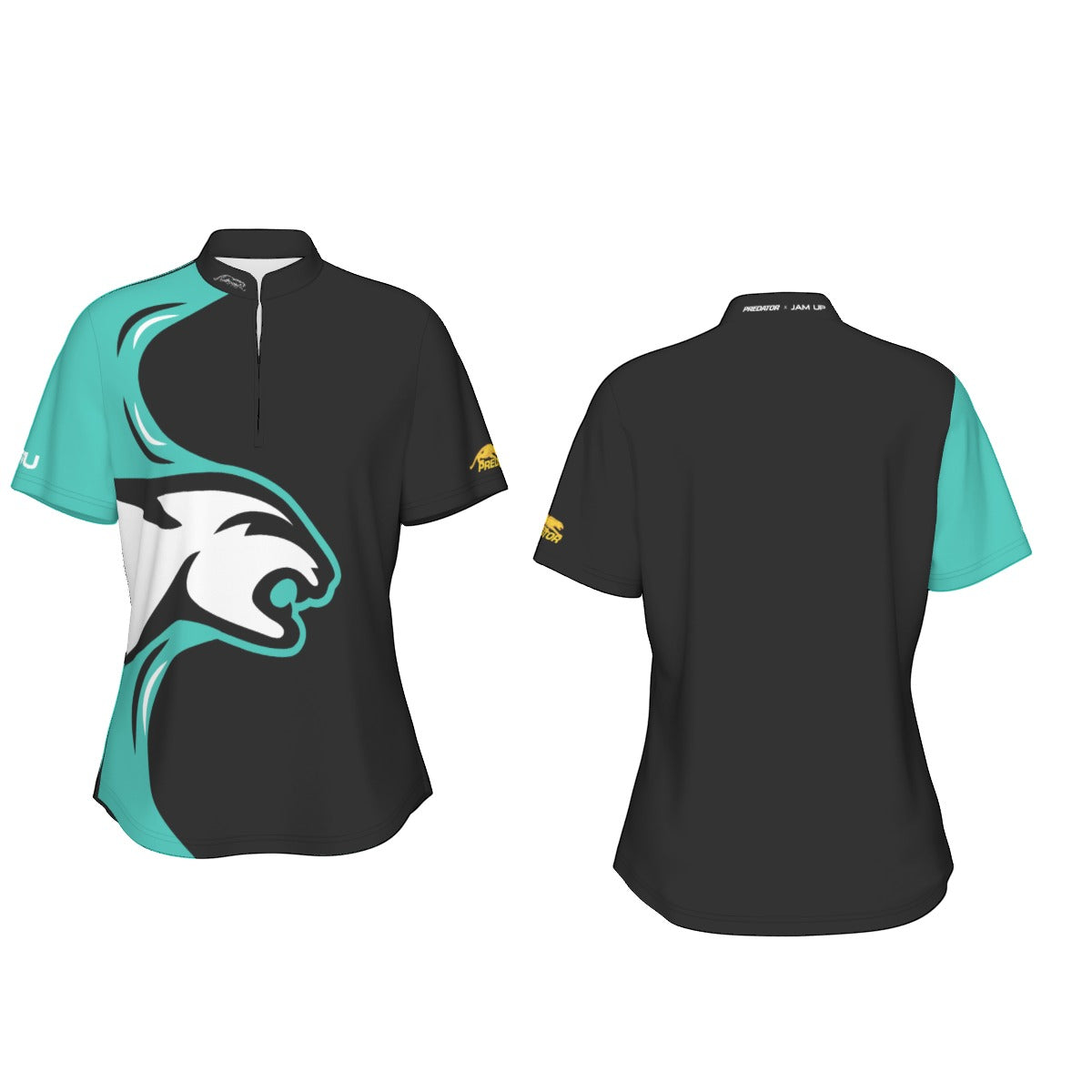 Predator Strike Women's Sport Collar Jersey - Teal