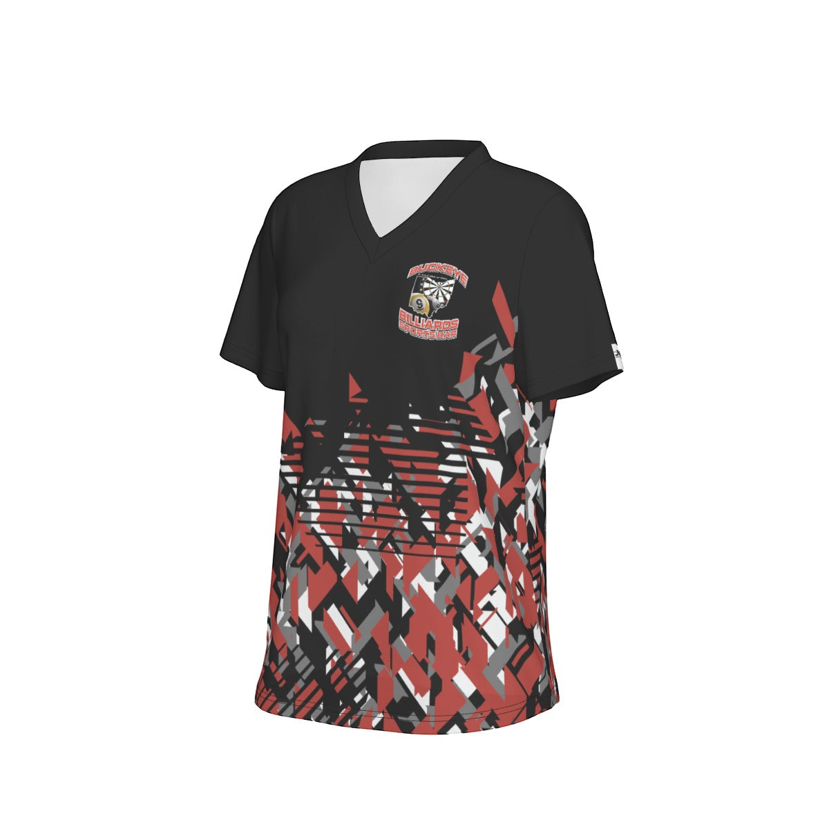 Buckeye Billiards Women's V Neck Tee