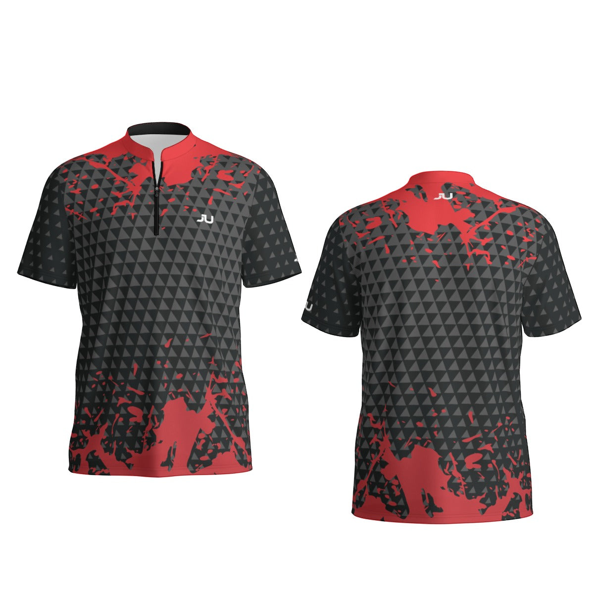 Splash Red Men's Sport Collar