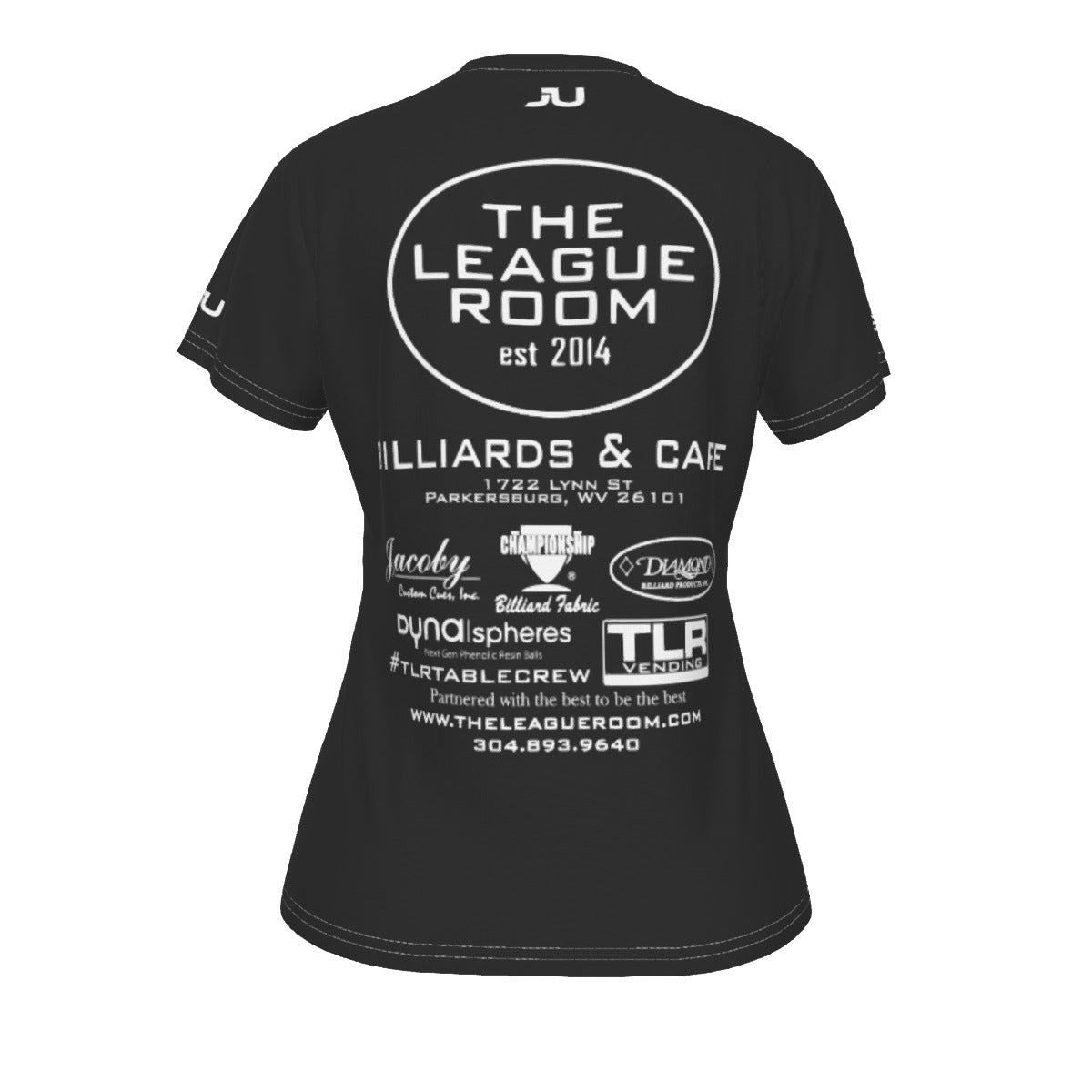 The League Room USA Flag V-neck Women's T-shirt