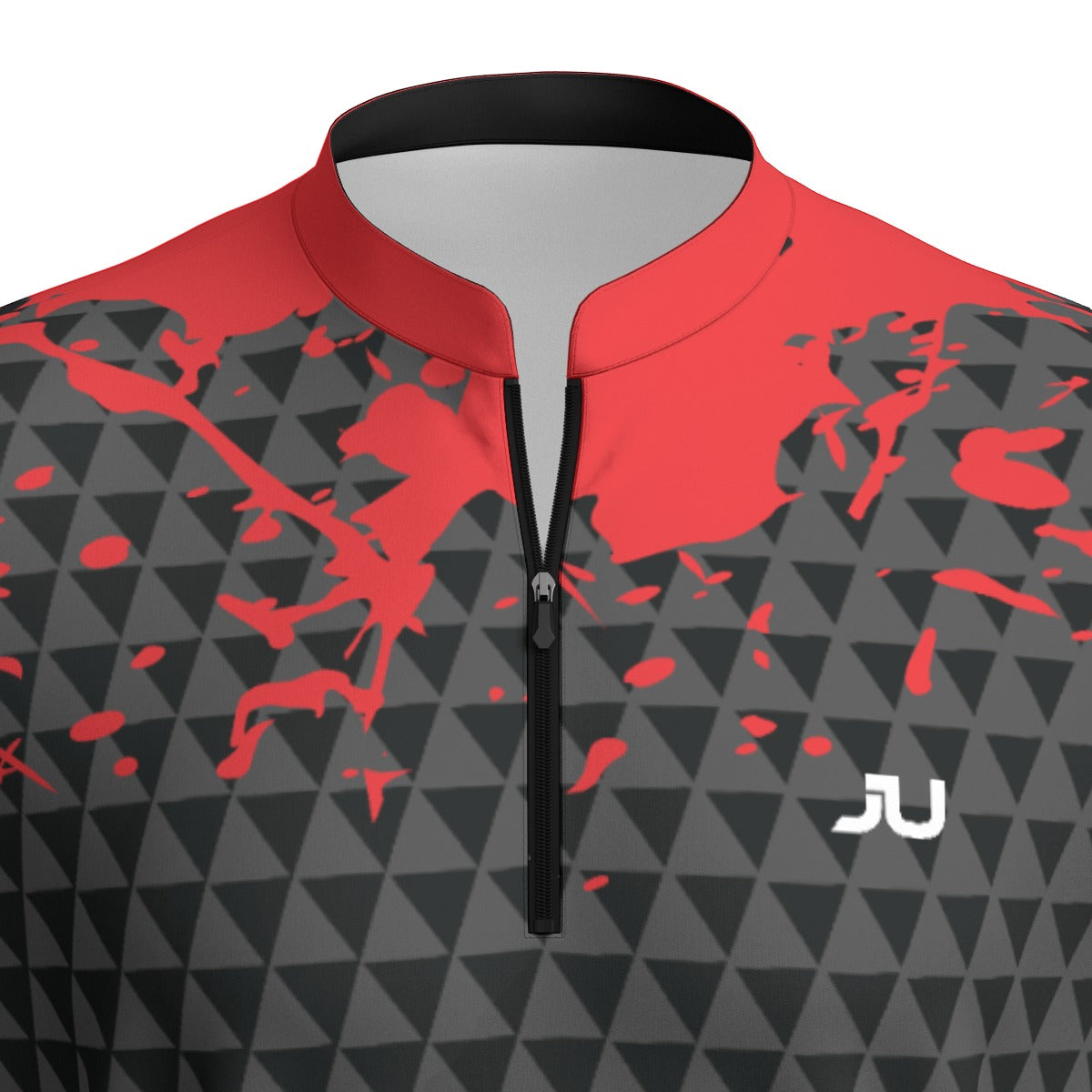 Splash Red Men's Sport Collar