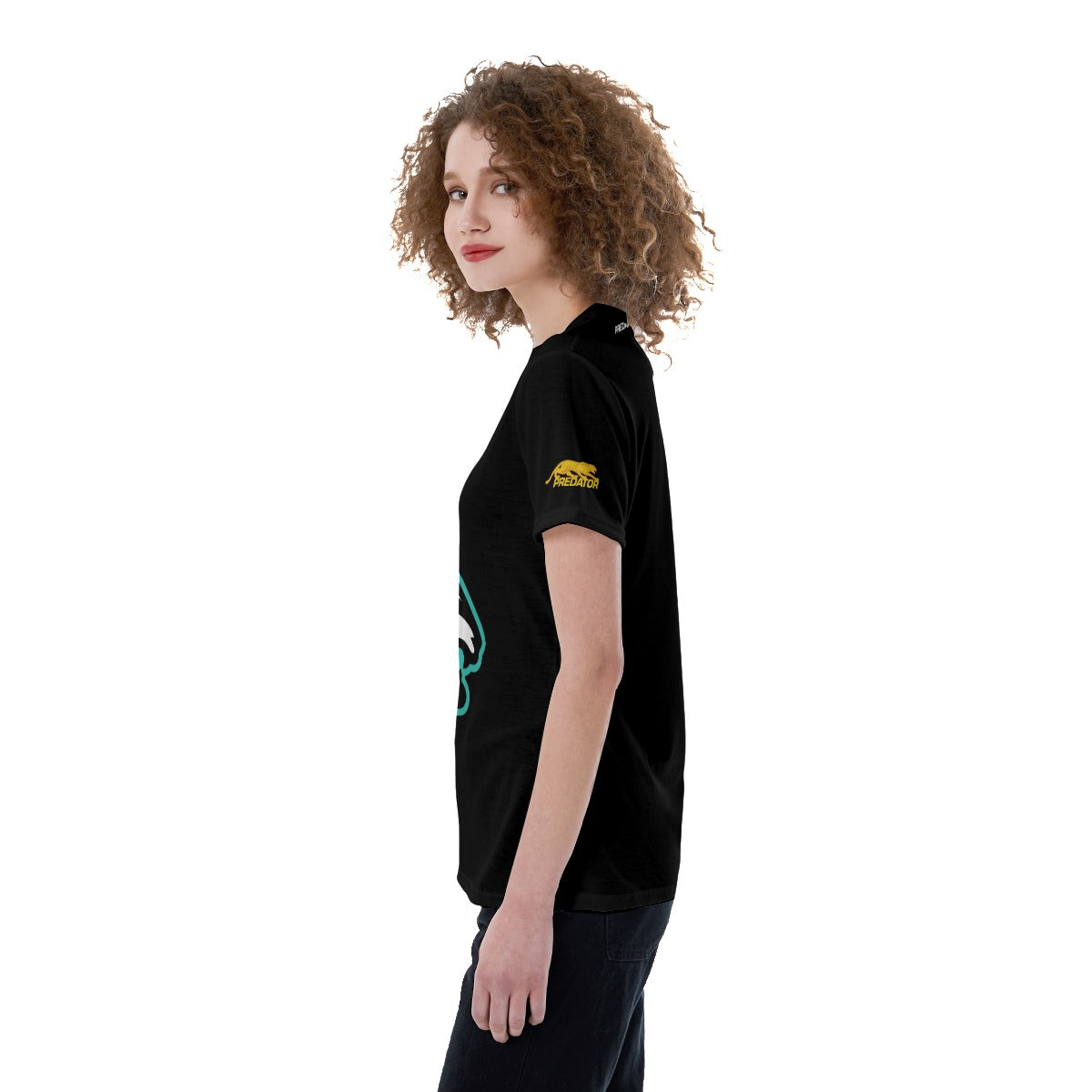 Predator Strike Women's V Neck Tee - Teal